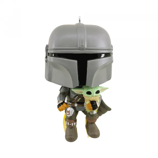 Vianočná ozdoba - Mandalorian Hallmark