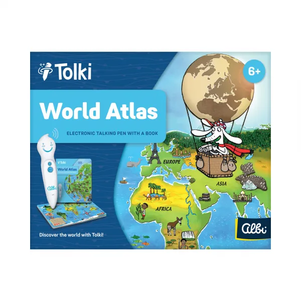 Tolki Pen + World Atlas EN ALBI
