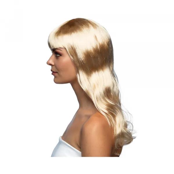 Parochňa dlhá blond s ofinou ALBI
