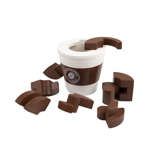Hlavolam Puzzle Club Cast - Espresso ALBI