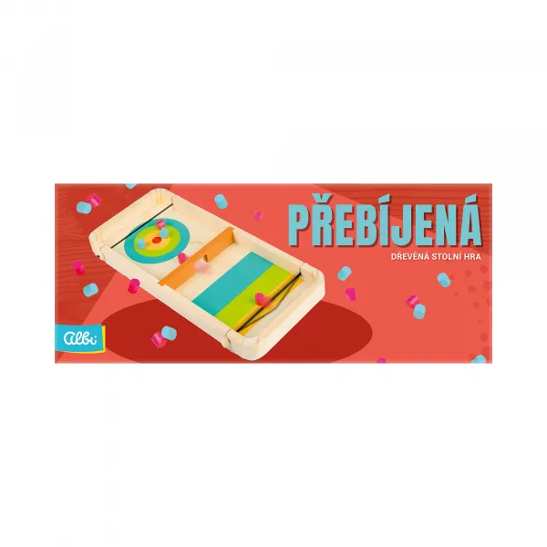 Drevená stolná hra - Prebíjaná ALBI