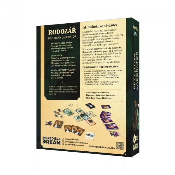 Rodozář: Bezcitova laboratoř Old Dawg