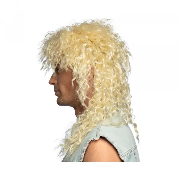Parochňa Rocker blond dlhá vlnitá ALBI