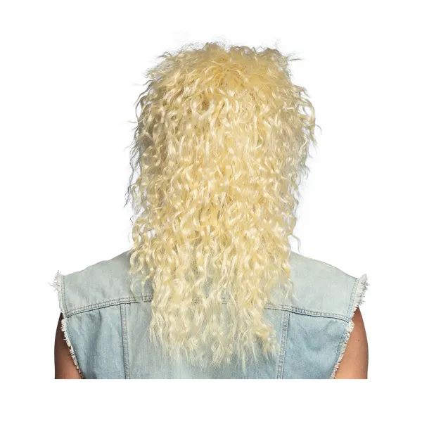 Parochňa Rocker blond dlhá vlnitá ALBI