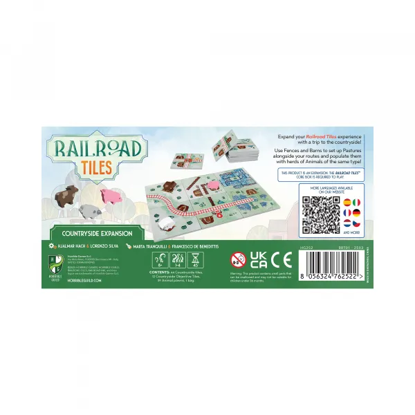 Railroad Tiles - Expansion Countryside ALBI