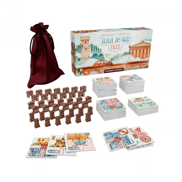 Railroad Tiles - Expansion Monuments ALBI
