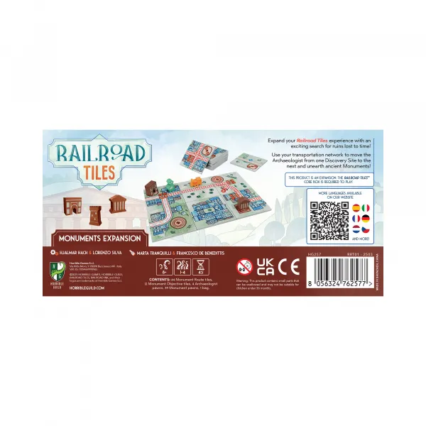 Railroad Tiles - Expansion Monuments ALBI
