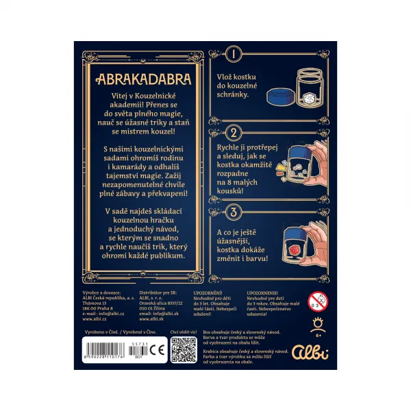 ABRAKADABRA - Explózia kocky ALBI