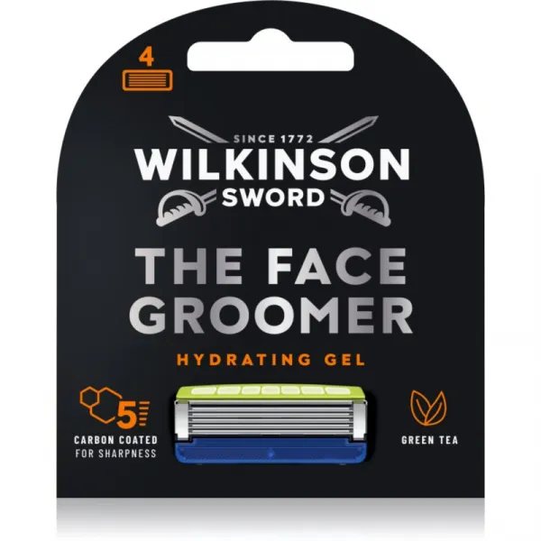 Wilkinson Sword Hydro5 The Face Groomer náhradné žiletky 4 ks