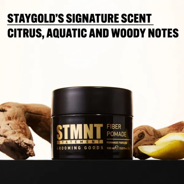 STMNT Staygold Fiber Pomade pomáda na vlasy pre fixáciu a tvar 100 ml
