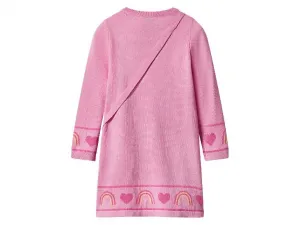 lupilu® Detské pletené šaty (ružová, 98/104)