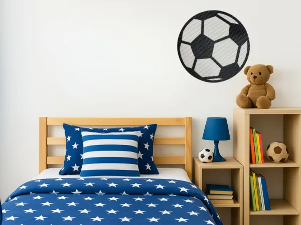 Penová samolepiaca nástenka FUTBALOVÁ LOPTA do detskej izby