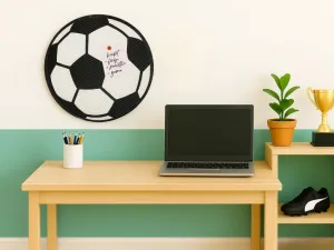 Penová samolepiaca nástenka FUTBALOVÁ LOPTA do detskej izby