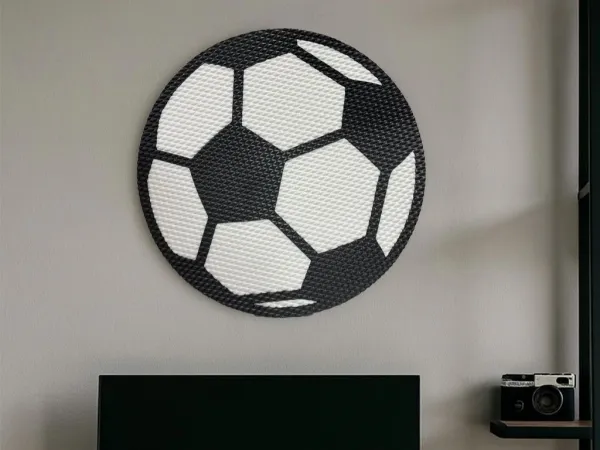 Penová samolepiaca nástenka FUTBALOVÁ LOPTA do detskej izby