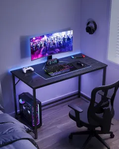 SONGMICS Psací stůl Vasagle Ebeny 120 cm černý