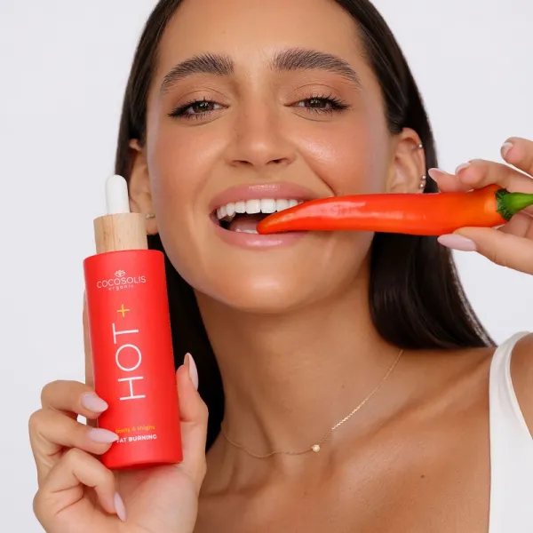 COCOSOLIS HOT+ telové sérum na podporu spaľovania tukov s vôňou Red Clementine 100 ml
