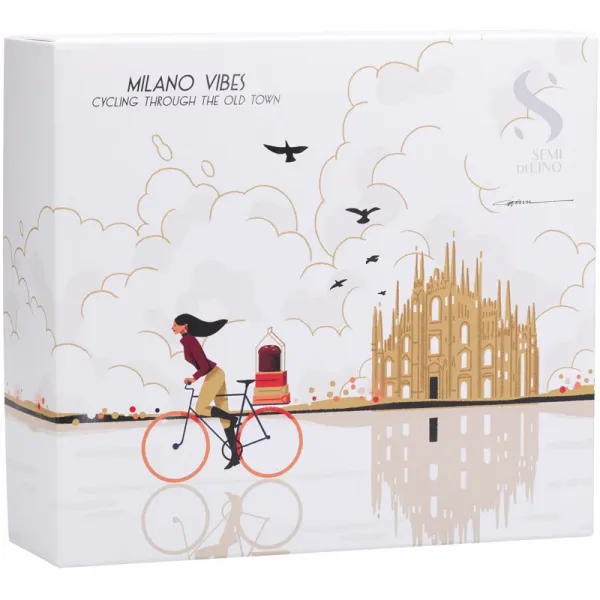 Alfaparf Milano Semi di Lino Diamond Holiday Kit darčeková sada na lesk a hebkosť vlasov