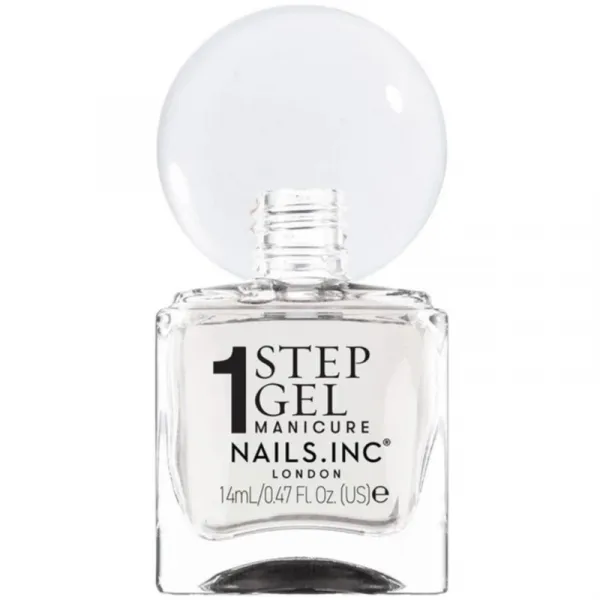 Nails Inc. It’s Topless gélový lak na nechty pre dlhotrvajúci efekt odtieň Mia 14 ml