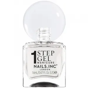 Nails Inc. It’s Topless gélový lak na nechty pre dlhotrvajúci efekt odtieň Mia 14 ml