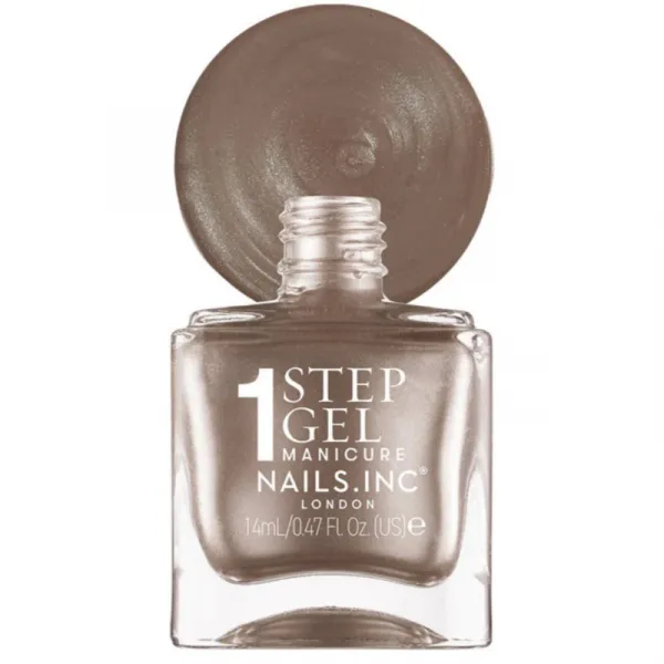 Nails Inc. It’s Topless gélový lak na nechty pre dlhotrvajúci efekt odtieň Khloe 14 ml
