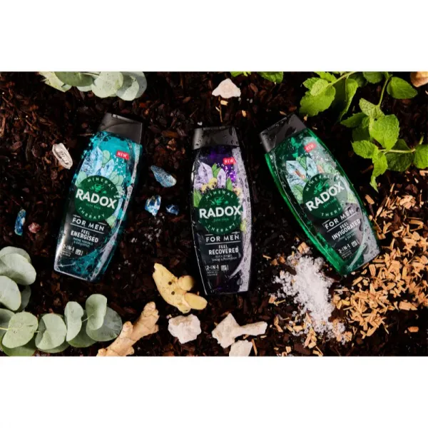 Radox Feel Invigorated sprchový gél pre mužov 2 v 1 450 ml