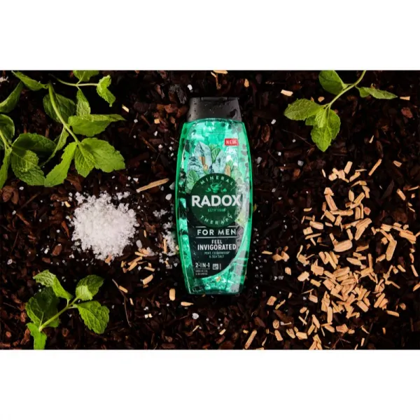 Radox Feel Invigorated sprchový gél pre mužov 2 v 1 450 ml