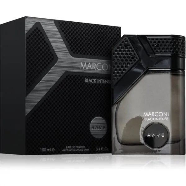 Rave Marconi Black Intense parfumovaná voda pre mužov 100 ml