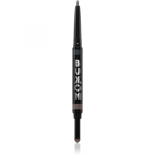 Buxom FLIP SIDE DUAL-ENDED EYELINER & SHADOW krémové očné tiene a linky v ceruzke odtieň Totally Taupe 0.78 g