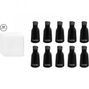 Nail HQ Soak Away Gel Nail Clip Set sada na odstránenie gélových a akrylových nechtov