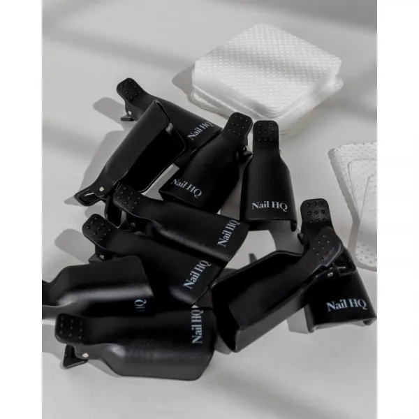 Nail HQ Soak Away Gel Nail Clip Set sada na odstránenie gélových a akrylových nechtov