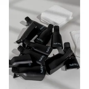 Nail HQ Soak Away Gel Nail Clip Set sada na odstránenie gélových a akrylových nechtov