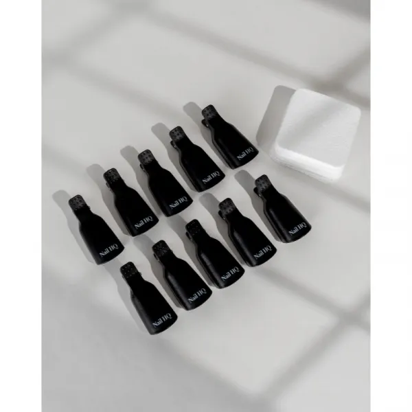 Nail HQ Soak Away Gel Nail Clip Set sada na odstránenie gélových a akrylových nechtov