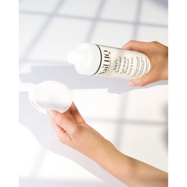 Nail HQ 100% Acetone odlakovač na nechty 400 ml