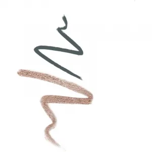 Buxom FLIP SIDE DUAL-ENDED EYELINER & SHADOW krémové očné tiene a linky v ceruzke odtieň Totally Taupe 0.78 g