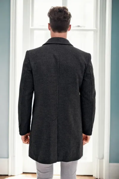 PLT9365 DEWBERRY MEN'S COAT-ANTHRACITE