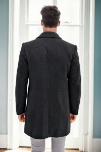 PLT9365 DEWBERRY MEN'S COAT-ANTHRACITE