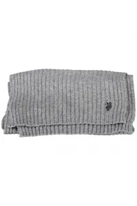 Šedý pánsky šál US Polo Assn.