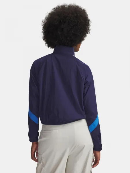 Under Armour UA Icon Crinkle Jacket-BLU - Women's