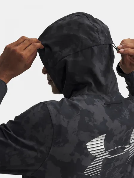 Men's Under Armour UA Velociti Pro Storm Jacket-GRY - Mens
