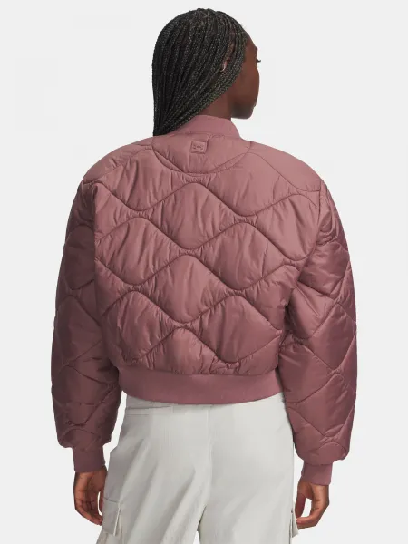 Women's Under Armour Heritage Bomber-MRN Jacket - Women's
