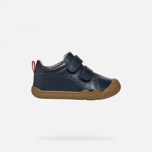Dark blue boys' sneakers Geox Steppieup - Boys