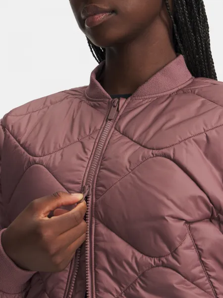 Women's Under Armour Heritage Bomber-MRN Jacket - Women's