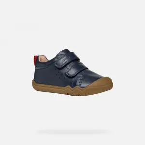 Dark blue boys' sneakers Geox Steppieup - Boys
