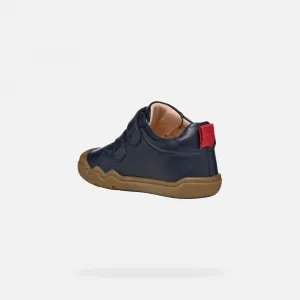 Dark blue boys' sneakers Geox Steppieup - Boys