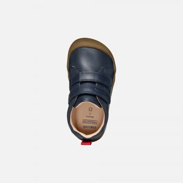 Dark blue boys' sneakers Geox Steppieup - Boys