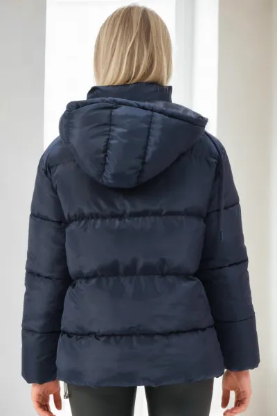 Z9769 DEWBERRY WOMEN'S JACKET-NAVY BLUE