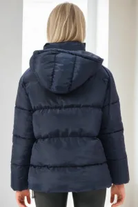 Z9769 DEWBERRY WOMEN'S JACKET-NAVY BLUE