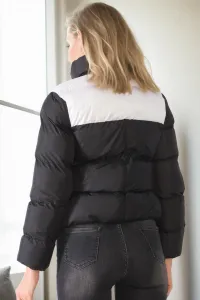 Z9649 DEWBERRY WOMEN'S JACKET-BLACK-WHITE