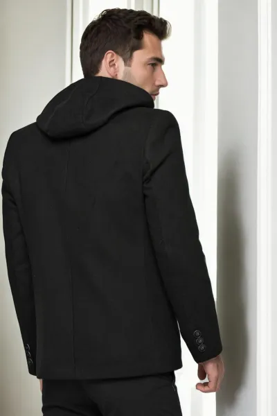 K9532 DEWBERRY MEN'S COAT-BLACK