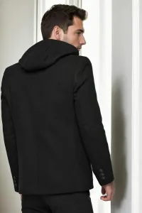 K9532 DEWBERRY MEN'S COAT-BLACK